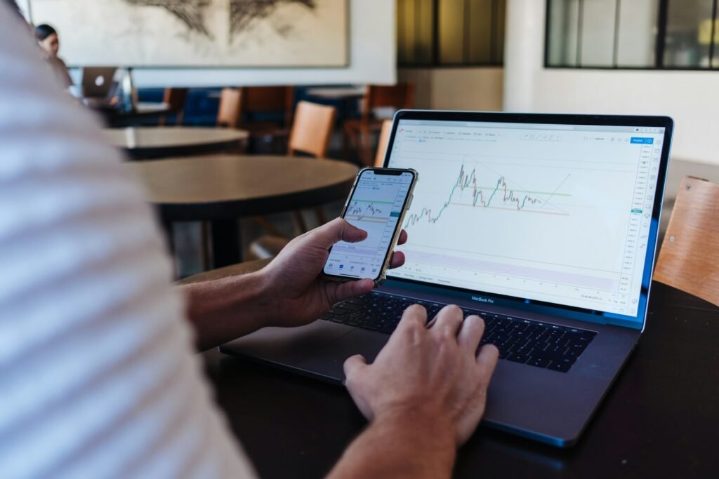Stock trading - artistic impression. Image credit: Jason Briscoe / Unsplash